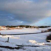 Cape Breton Living Photo of the Week: Winter Sunset - L'Ardoise