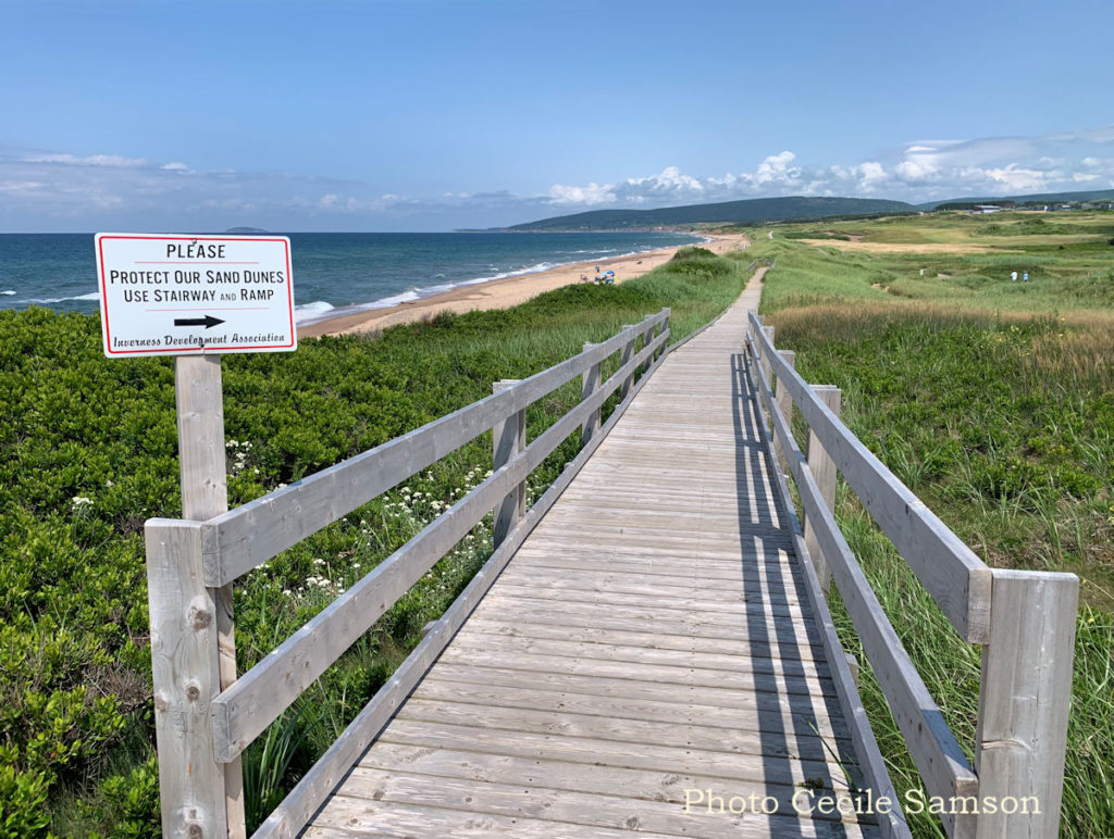 Cape Breton Living Photo of the Week: Inverness Beach Boardwalk