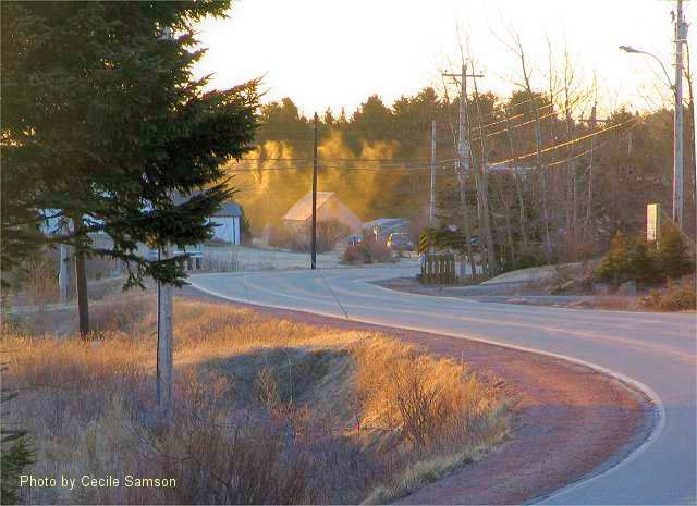 Cape Breton Living Photo Memories: L'Ardoise 2005
"What I know for sure is that every sunrise is like a new page, a chance to right ourselves and receive each day in all its glory. Each day is a wonder." - Oprah Winfrey   
A morning walk on this day 17 years ago. 
Post from April 15, 2005